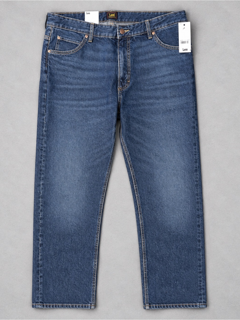 NWT Lee Mid Rise Rider Classic Jeans Mens Size 34x30 Blue